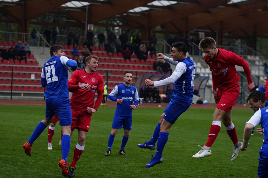 Stal przegrała z rezerwami Miedziowych. Decydująca pechowa końcówka [fotorelacja]