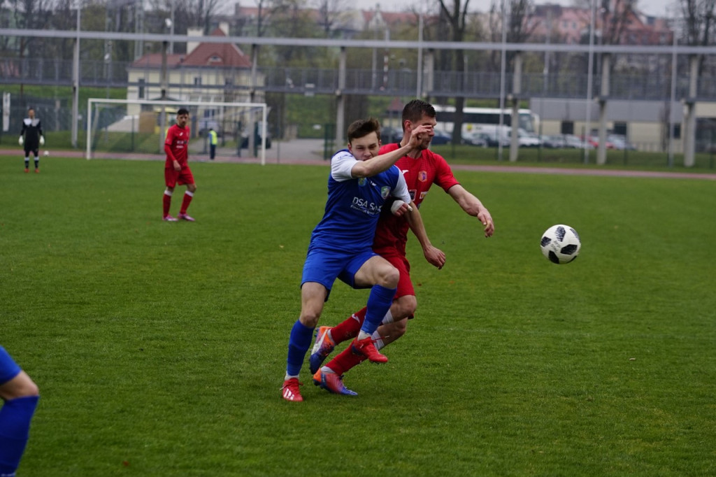 Stal przegrała z rezerwami Miedziowych. Decydująca pechowa końcówka [fotorelacja]