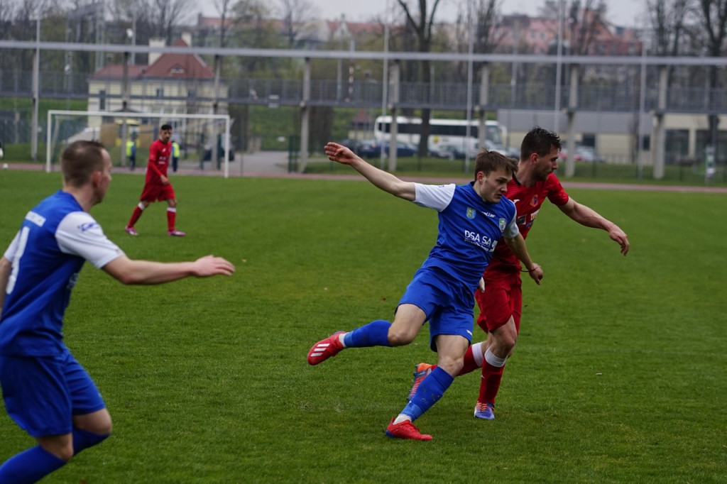 Stal przegrała z rezerwami Miedziowych. Decydująca pechowa końcówka [fotorelacja]