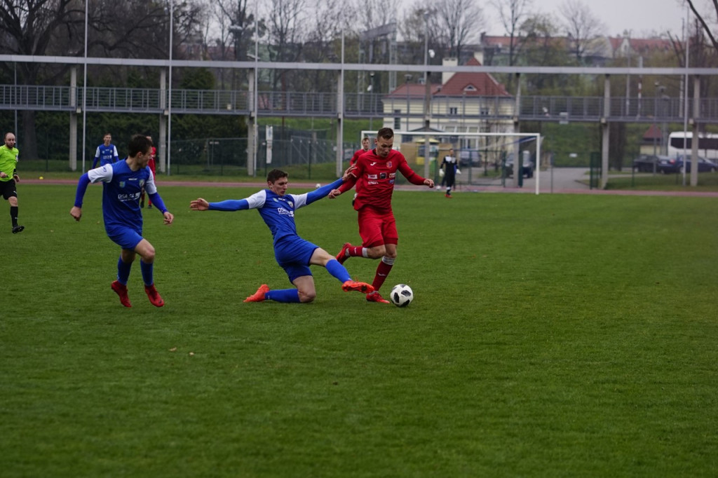 Stal przegrała z rezerwami Miedziowych. Decydująca pechowa końcówka [fotorelacja]