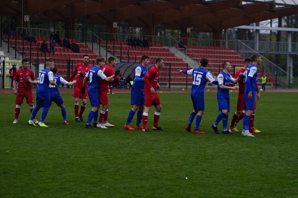 Stal przegrała z rezerwami Miedziowych. Decydująca pechowa końcówka [fotorelacja]