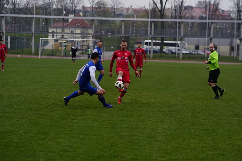 Stal przegrała z rezerwami Miedziowych. Decydująca pechowa końcówka [fotorelacja]