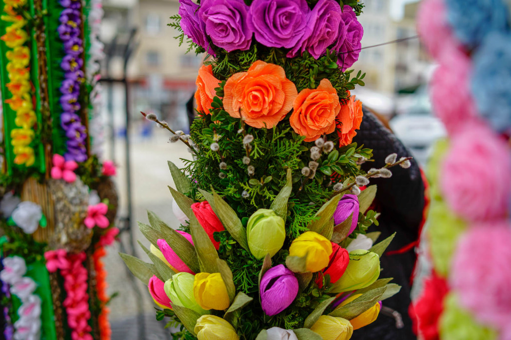 Jarmark Wielkanocny. Świąteczny klimat na rynku w Grodkowie [fotorelacja]