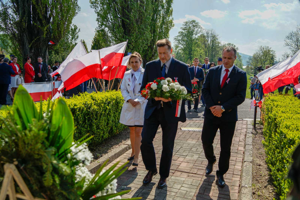 Moszczanka w biało-czerwonych barwach. Wojewódzkie obchody Święta Flagi [fotorelacja]