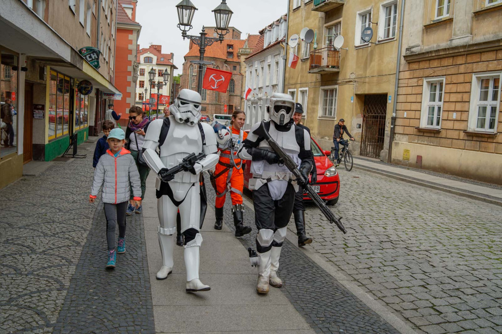 Parada Gwiezdnych Wojen w Brzegu