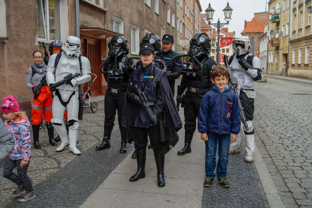 Parada Gwiezdnych Wojen w Brzegu