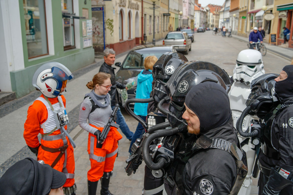 Parada Gwiezdnych Wojen w Brzegu