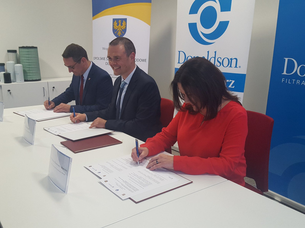 Uczniowie ZSE w Brzegu będą mogli odbywać praktyki w Donaldsonie