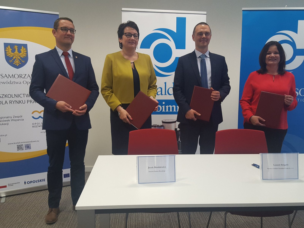 Uczniowie ZSE w Brzegu będą mogli odbywać praktyki w Donaldsonie