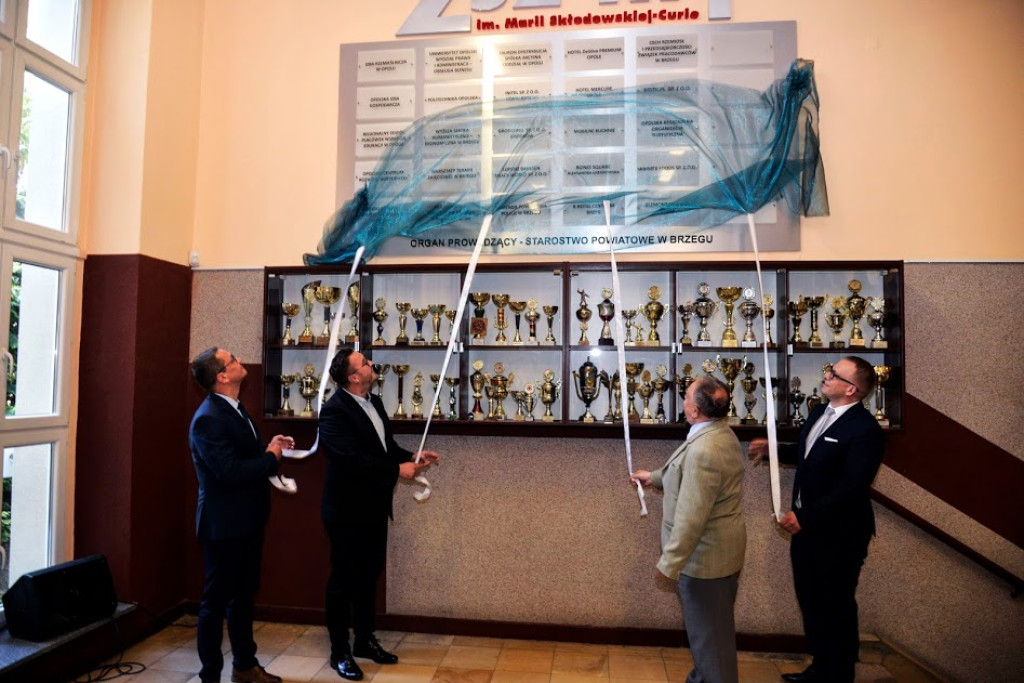 Biznes współpracuje z ZSZ nr 1 w Brzegu