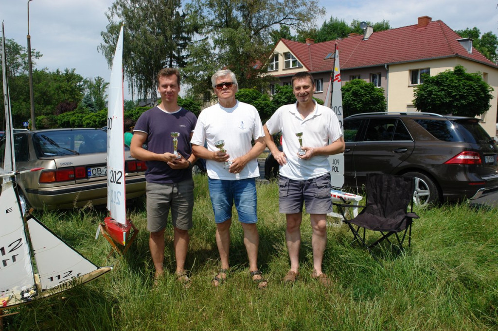 Modelarze rozegrali regaty na stawie Cegielnianym