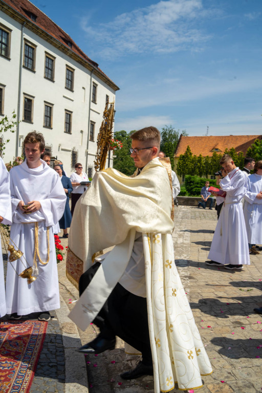 Boże Ciało w Brzegu. Międzyparafialna procesja przeszła ulicami miasta [fotorelacja]