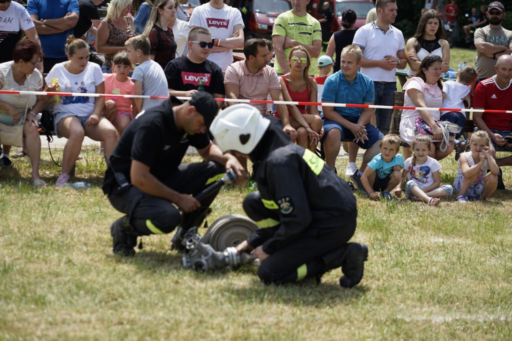 Zawody pożarnicze OSP gminy Grodków w Gałązczycach