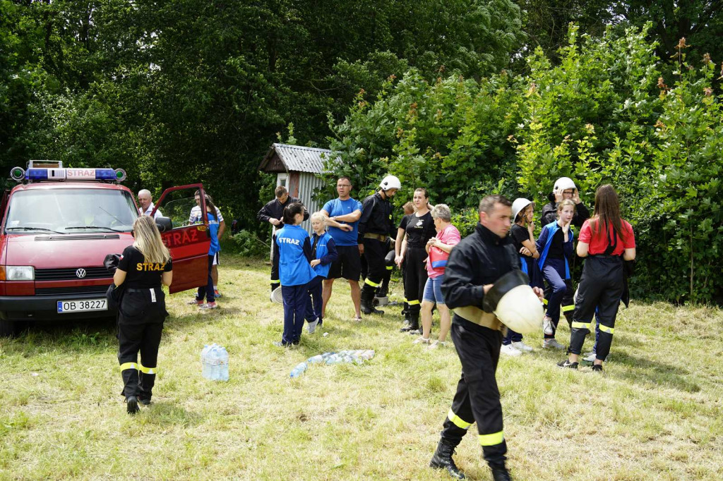 Zawody pożarnicze OSP gminy Grodków w Gałązczycach