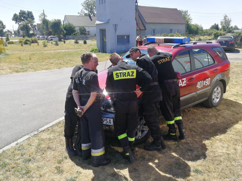 Strażacy doskonalili swoje umiejętności w poruszaniu się po terenach leśnych