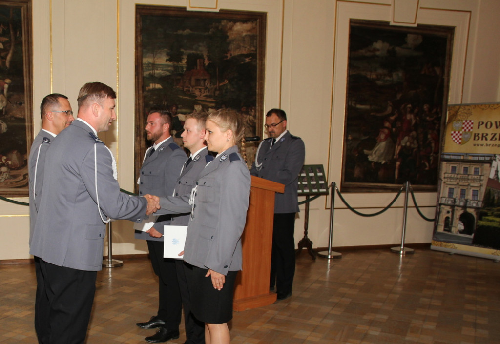Policjanci z Brzegu obchodzili 100. rocznicę powołania Policji Państwowej