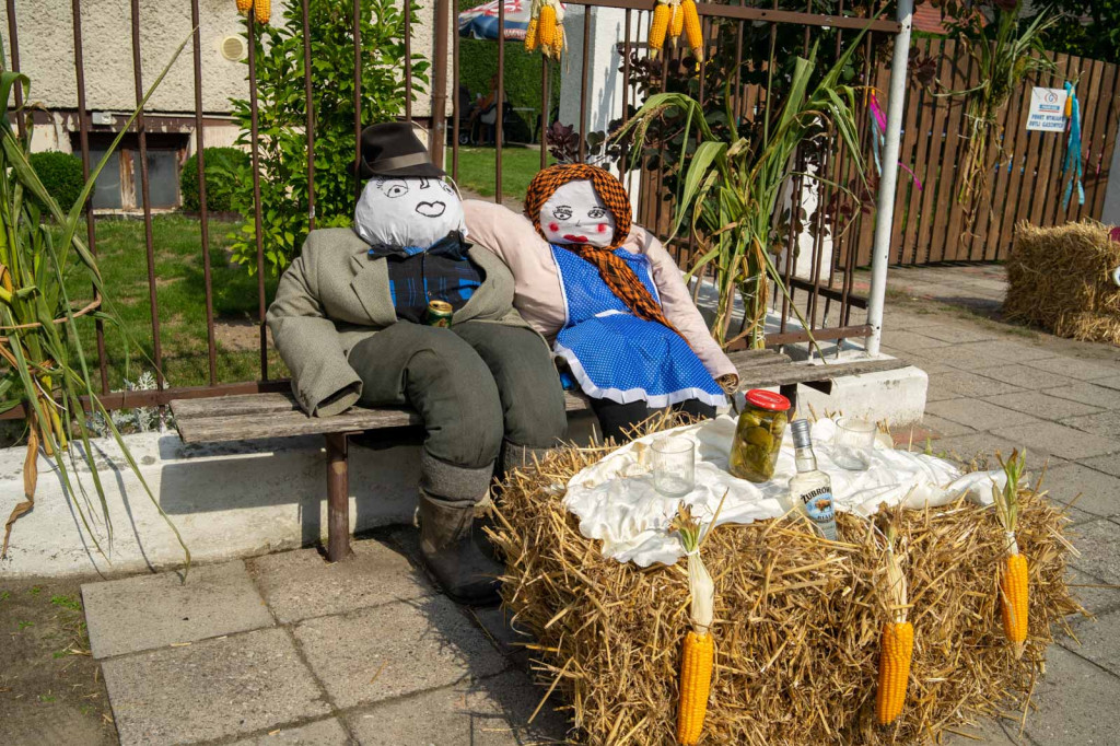 Święto plonów w Lipkach. Najpiękniejszy wieniec dożynkowy w Gminie Skarbimierz z Łukowic Brzeskich