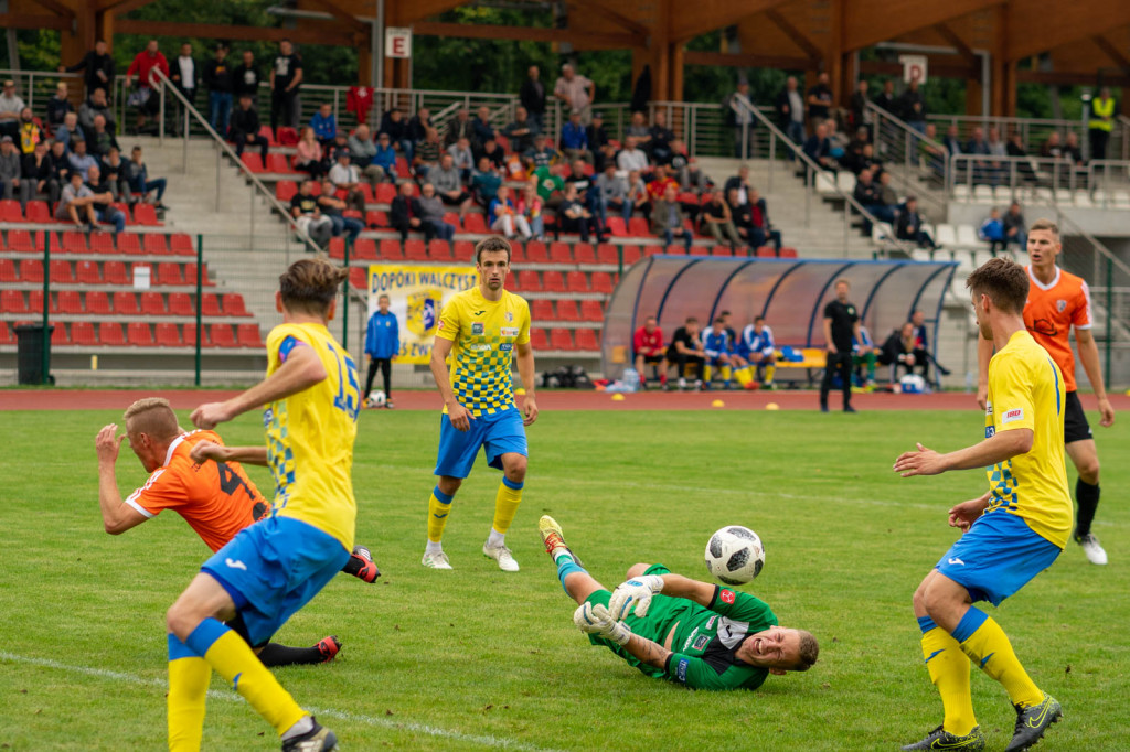 Derby z Ruchem na minus. Pierwsza porażka Stali