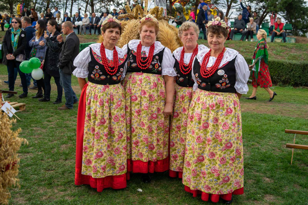 Wojewódzkie obchody święta plonów w Lewinie Brzeskim przyciągnęły tłumy
