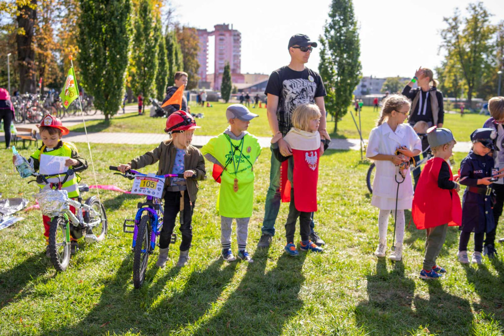 Blisko 250 przedszkolaków pojechało w rajdzie rowerkowym! [fotorelacja]