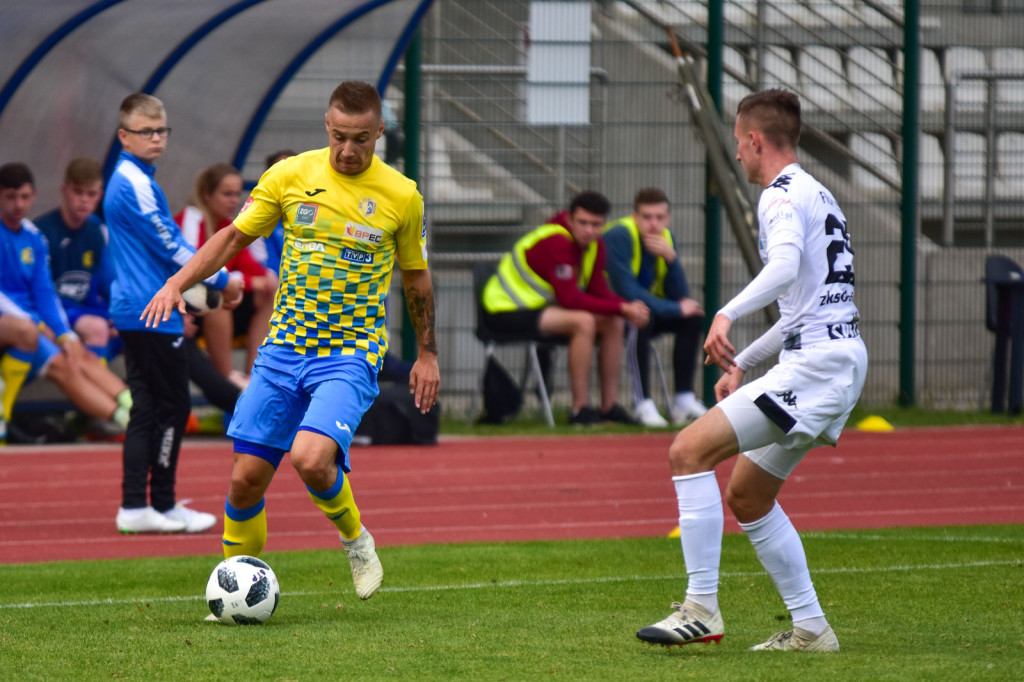 Stal odpada z Pucharu Polski. Olimpia nieznacznie lepsza
