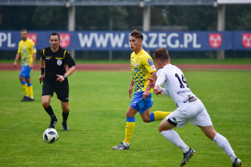 Stal odpada z Pucharu Polski. Olimpia nieznacznie lepsza
