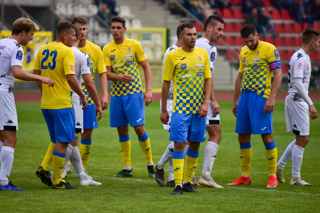 Stal odpada z Pucharu Polski. Olimpia nieznacznie lepsza