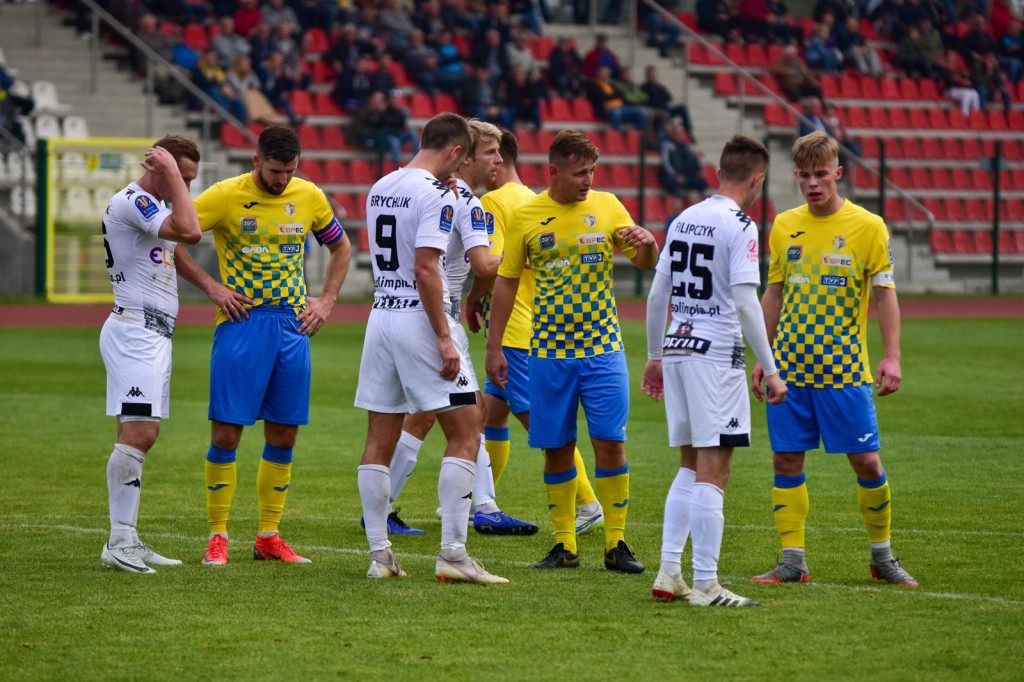 Stal odpada z Pucharu Polski. Olimpia nieznacznie lepsza