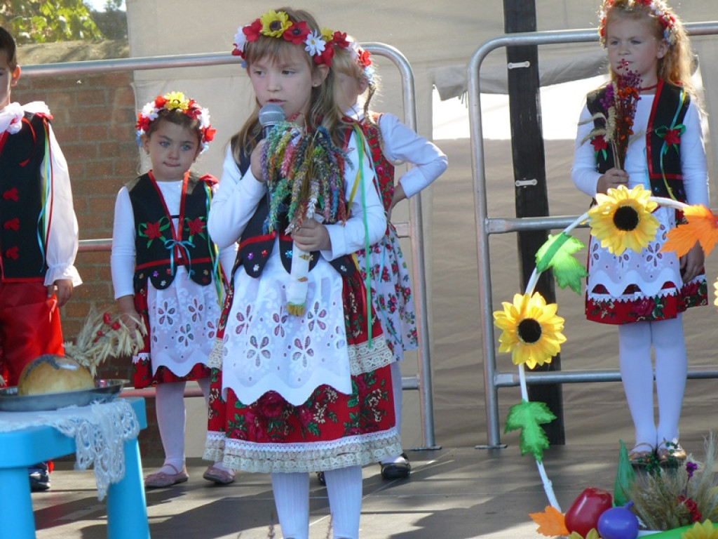 Występ przedszkolaków z Krzyżowic na XIX Europejskich Targach Chłopskich [fotorelacja]
