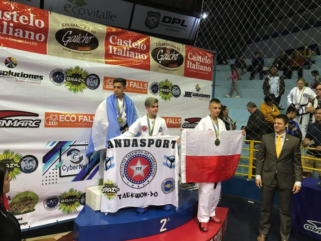 Ogromny sukces zawodników z Opolskiego Klubu Sportów Walki na Mistrzostwach Świata w Taekwon-do ITF w Brazylii