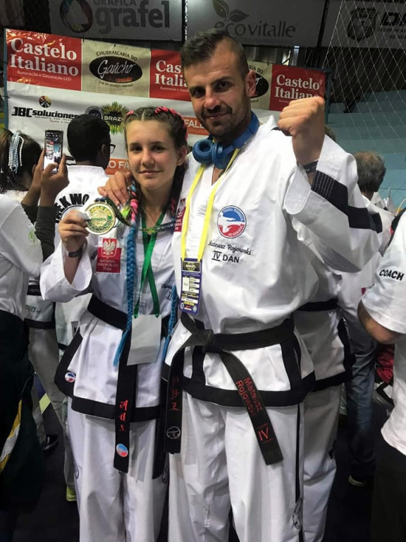 Ogromny sukces zawodników z Opolskiego Klubu Sportów Walki na Mistrzostwach Świata w Taekwon-do ITF w Brazylii
