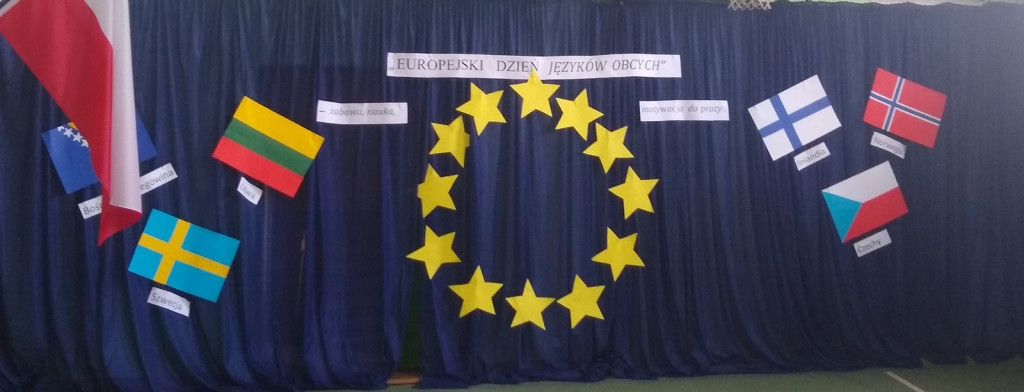 Europejski dzień języków obcych - zabawa, nauka, motywacja do pracy