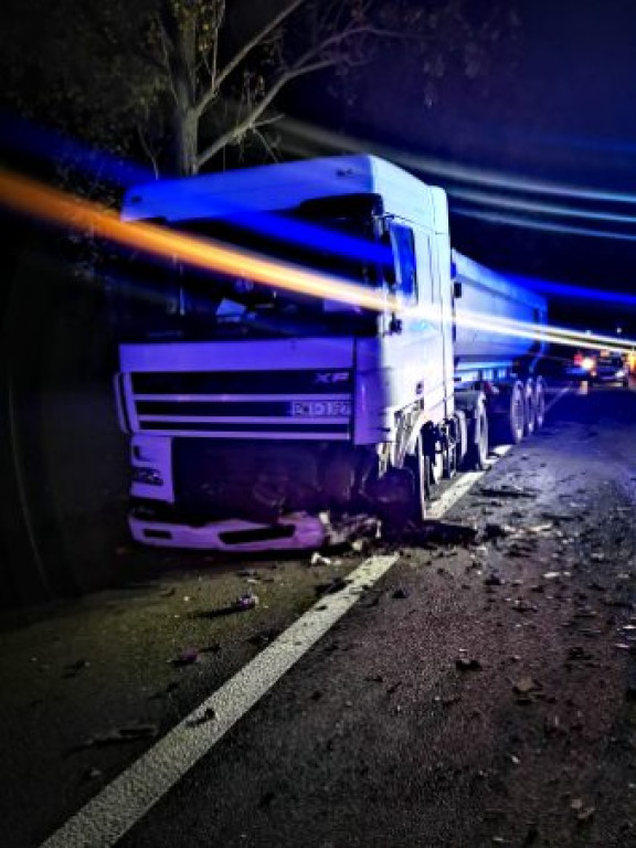Tragiczny wypadek na DK 39 pod Łukowicami Brzeskimi. Nie żyje 75-letni kierowca