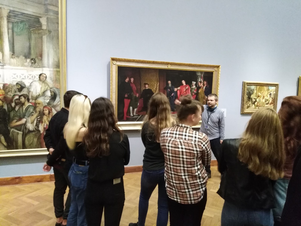 I Liceum Ogólnokształcące w Brzegu z wizytą w stolicy