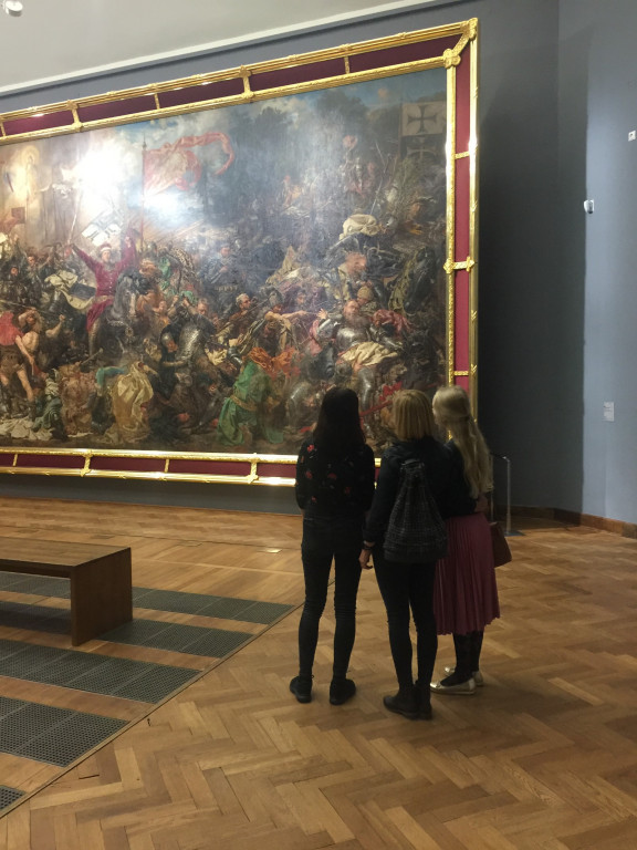 I Liceum Ogólnokształcące w Brzegu z wizytą w stolicy