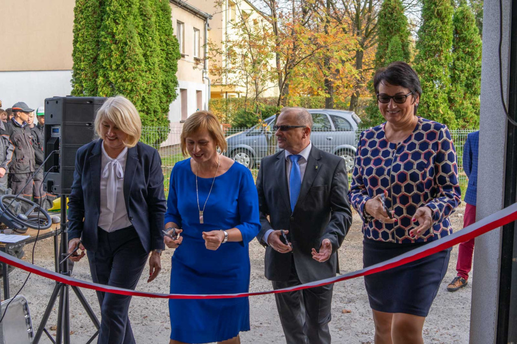 Nowy warsztat mechaniczny w Zespole Szkół Ponadpodstawowych w Grodkowie