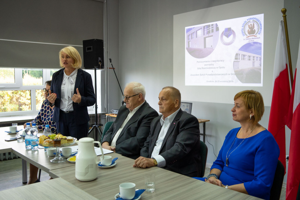 Nowy warsztat mechaniczny w Zespole Szkół Ponadpodstawowych w Grodkowie