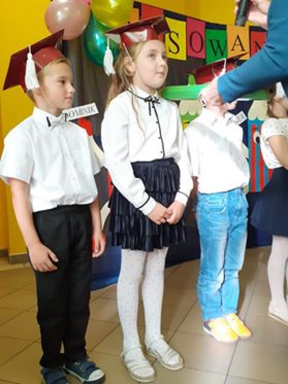Pasowanie na pierwszoklasistę w PSP Przylesie