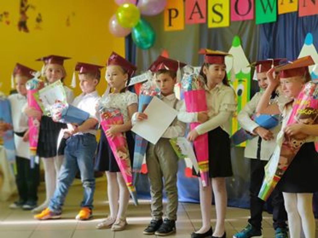 Pasowanie na pierwszoklasistę w PSP Przylesie