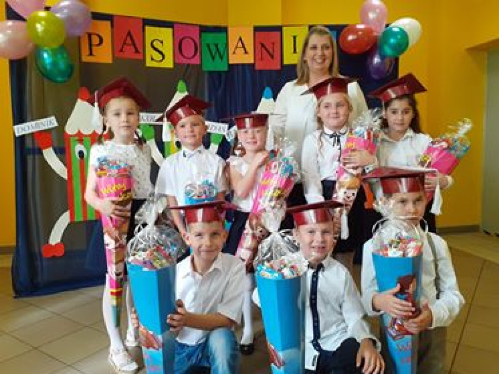 Pasowanie na pierwszoklasistę w PSP Przylesie