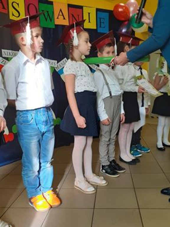 Pasowanie na pierwszoklasistę w PSP Przylesie