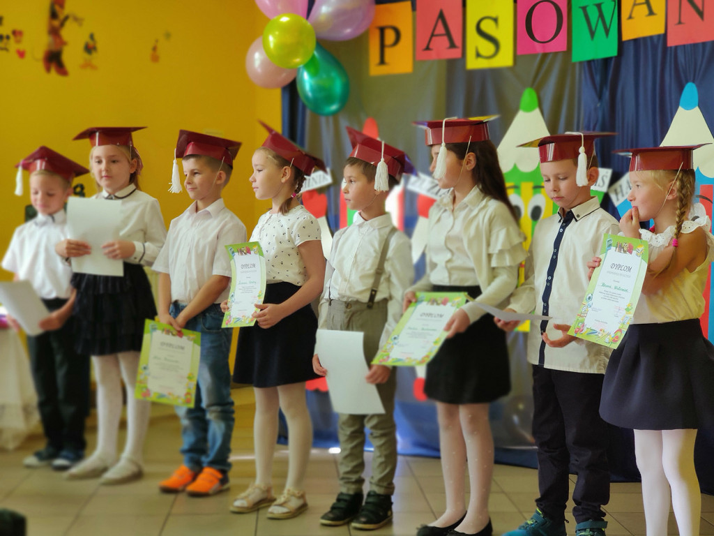 Pasowanie na pierwszoklasistę w PSP Przylesie