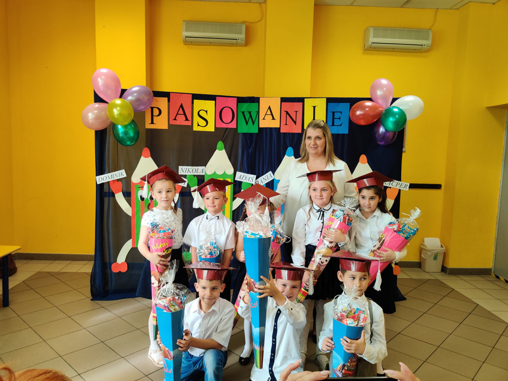 Pasowanie na pierwszoklasistę w PSP Przylesie