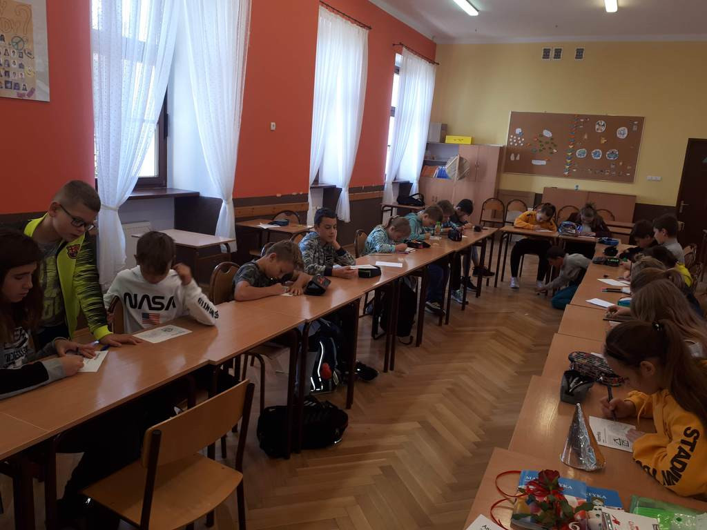 Zakodowana m@tm@! w Publicznej Szkole Podstawowej w Lewinie Brzeskim