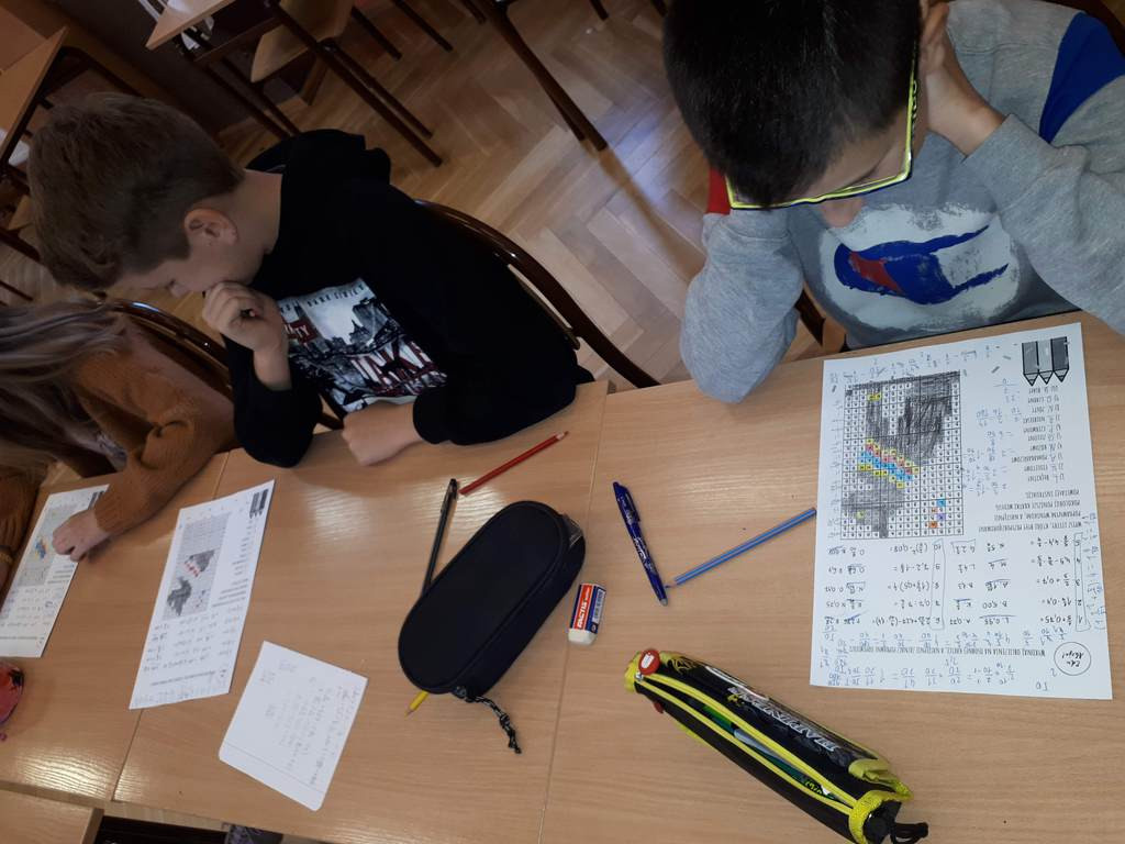 Zakodowana m@tm@! w Publicznej Szkole Podstawowej w Lewinie Brzeskim