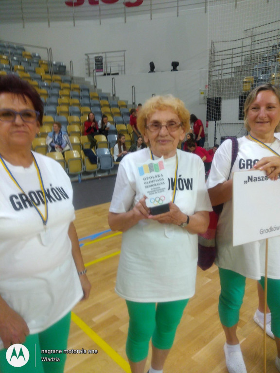 Reprezentacja Klubu Seniora w Grodkowie wzięła udział w Olimpiadzie Senioralnej w Opolu