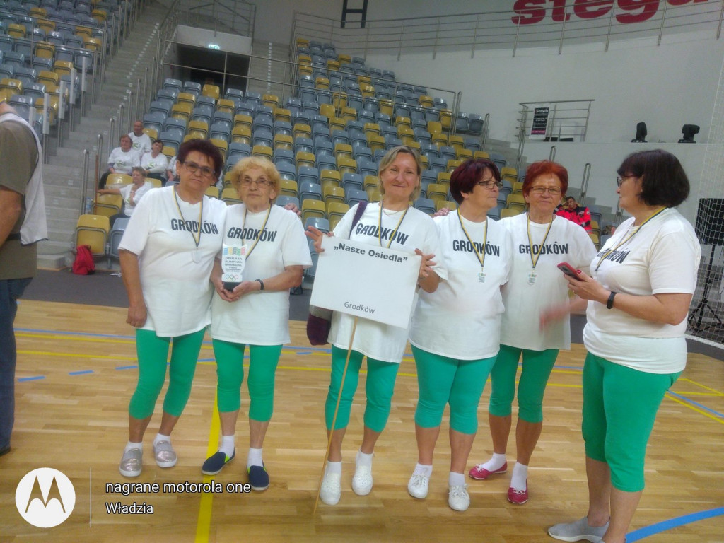 Reprezentacja Klubu Seniora w Grodkowie wzięła udział w Olimpiadzie Senioralnej w Opolu
