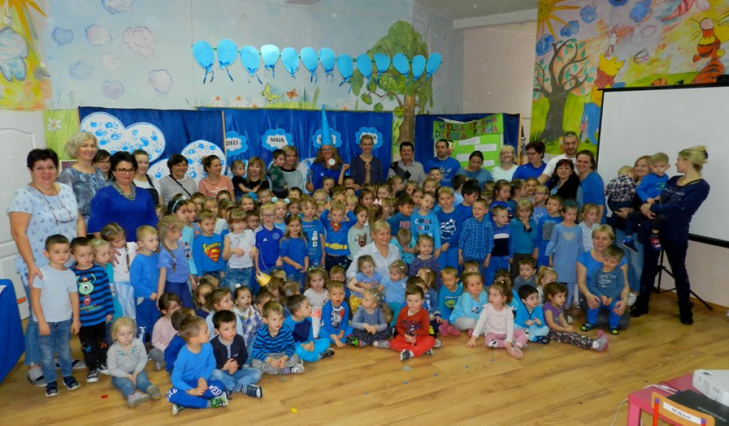 Dzieci z Przedszkola Publicznego nr 11 w Brzegu świętują Międzynarodowy Dzień Praw Dziecka wspólnie z UNICEF