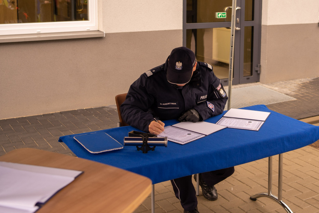 Otwarto nowy komisariat w Grodkowie. Wzrośnie bezpieczeństwo mieszkańców Grodkowa [zdjęcia]