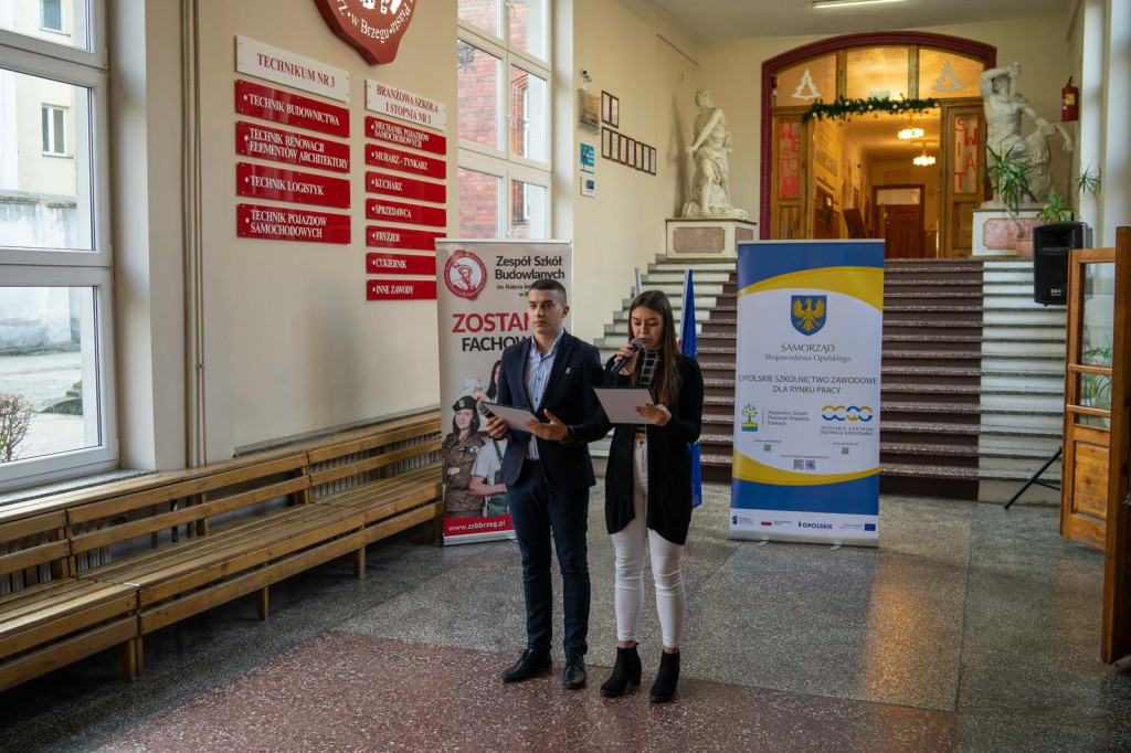 Nowe sale dydaktyczne w ZSB im. Księcia Jerzego II Piasta w Brzegu pozwolą na lepsze kształcenie w zawodach [zdjęcia]